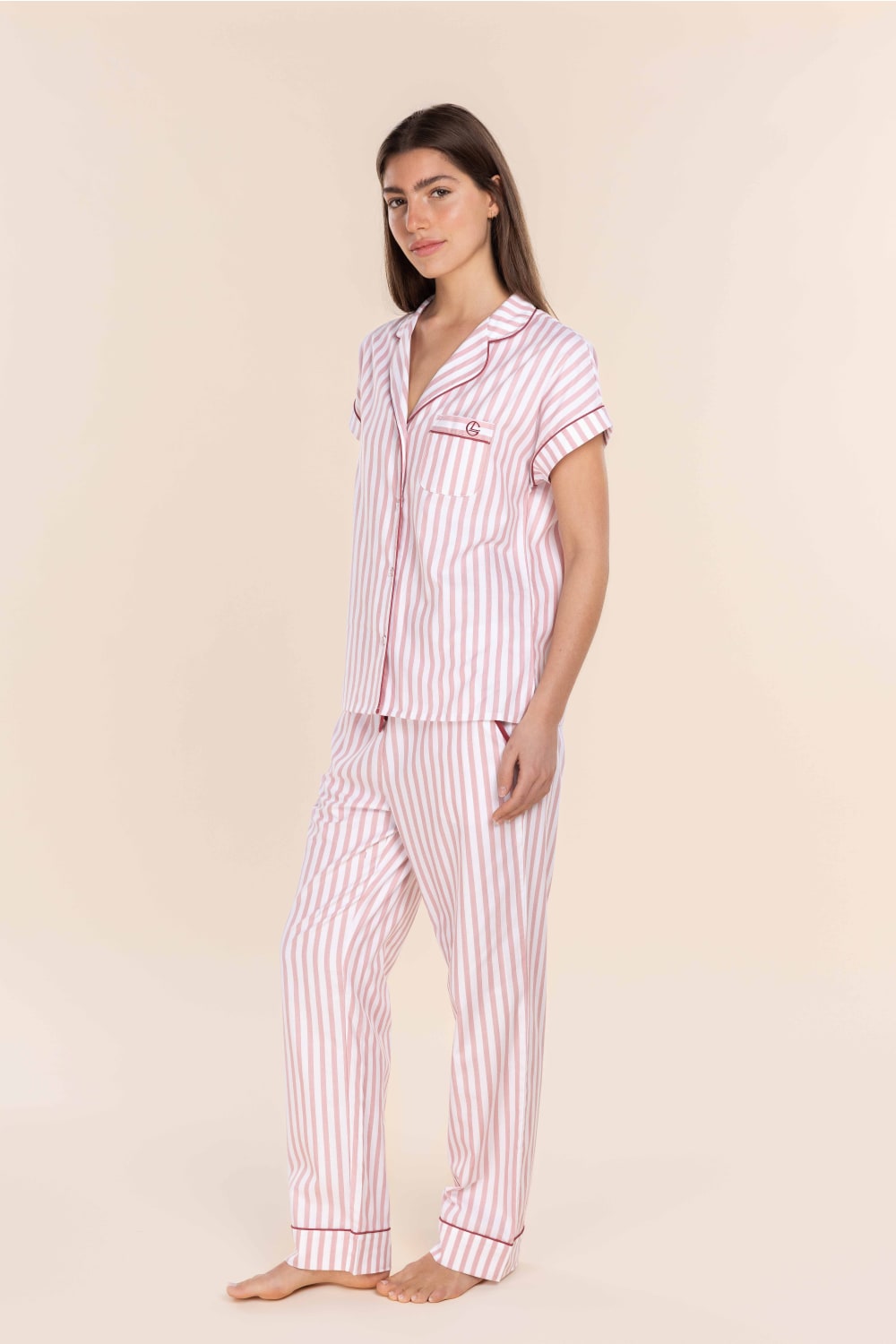 Winona Cotton Long PJ Set